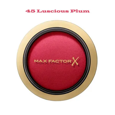 £3.99 • Buy Max Factor Crème Puff Blush Pressed Blusher-Cheeky Coral & Luscious Plum >Select